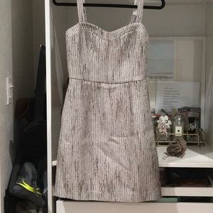 Silver and gold dress